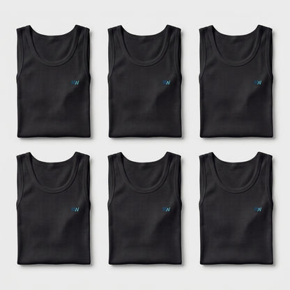 Organic Cotton Tank Top for Men– Sleeveless Undershirt Vest