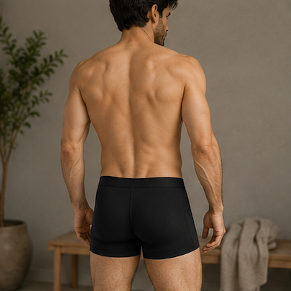 Comfort Fit Organic Cotton Compression Boxer Brief