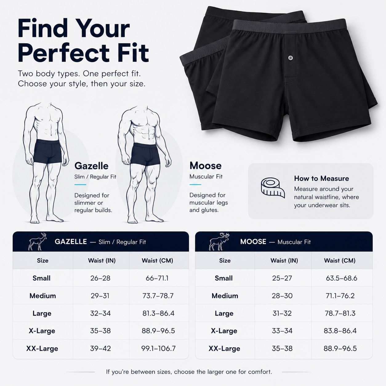 Organic Cotton Comfort Boxers