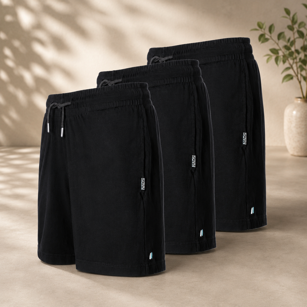 Comfort Fit Organic Cotton Commando Shorts