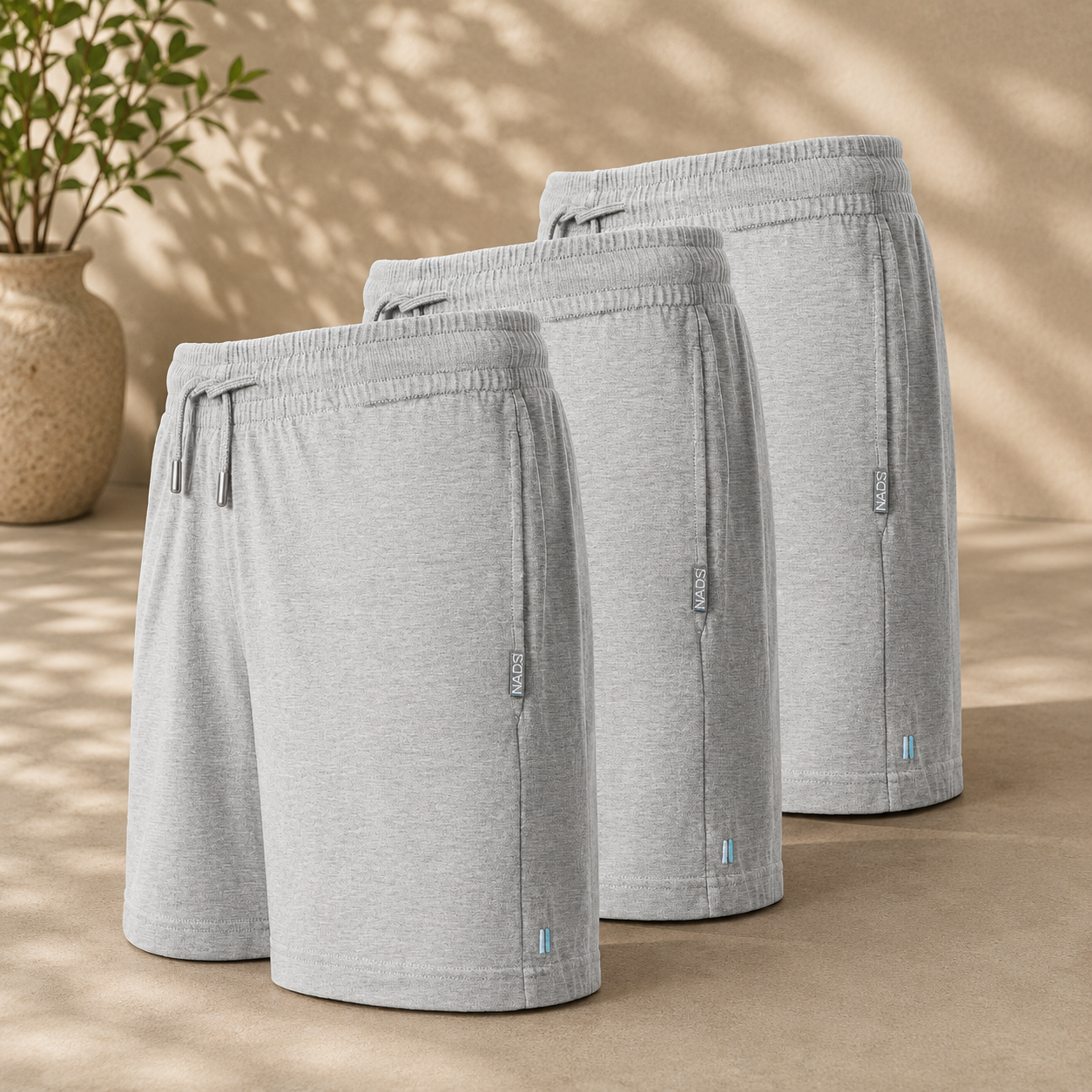 Comfort Fit Organic Cotton Commando Shorts