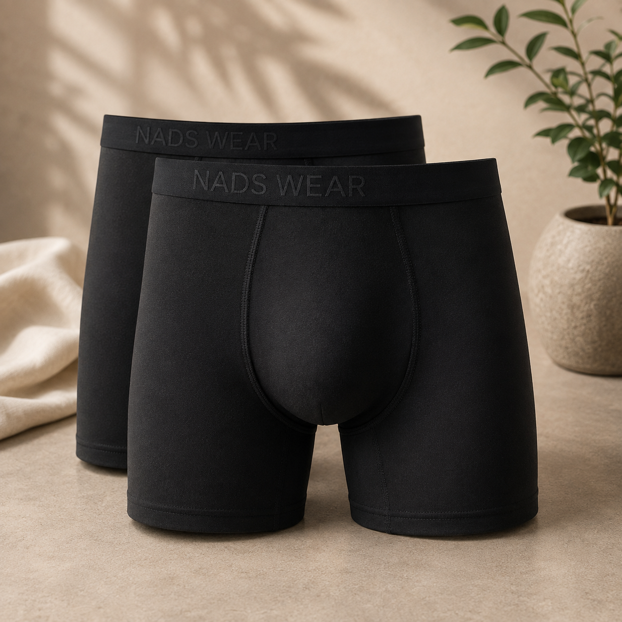 Comfort Fit Organic Cotton Compression Boxer Brief
