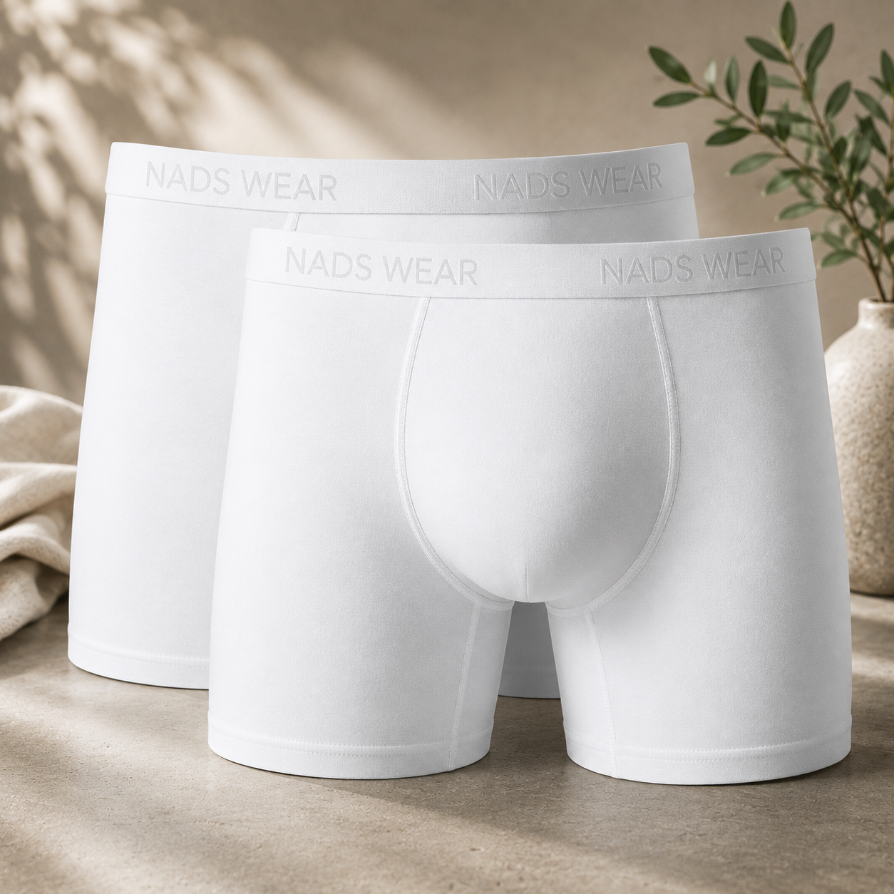 Comfort Fit Organic Cotton Compression Boxer Brief