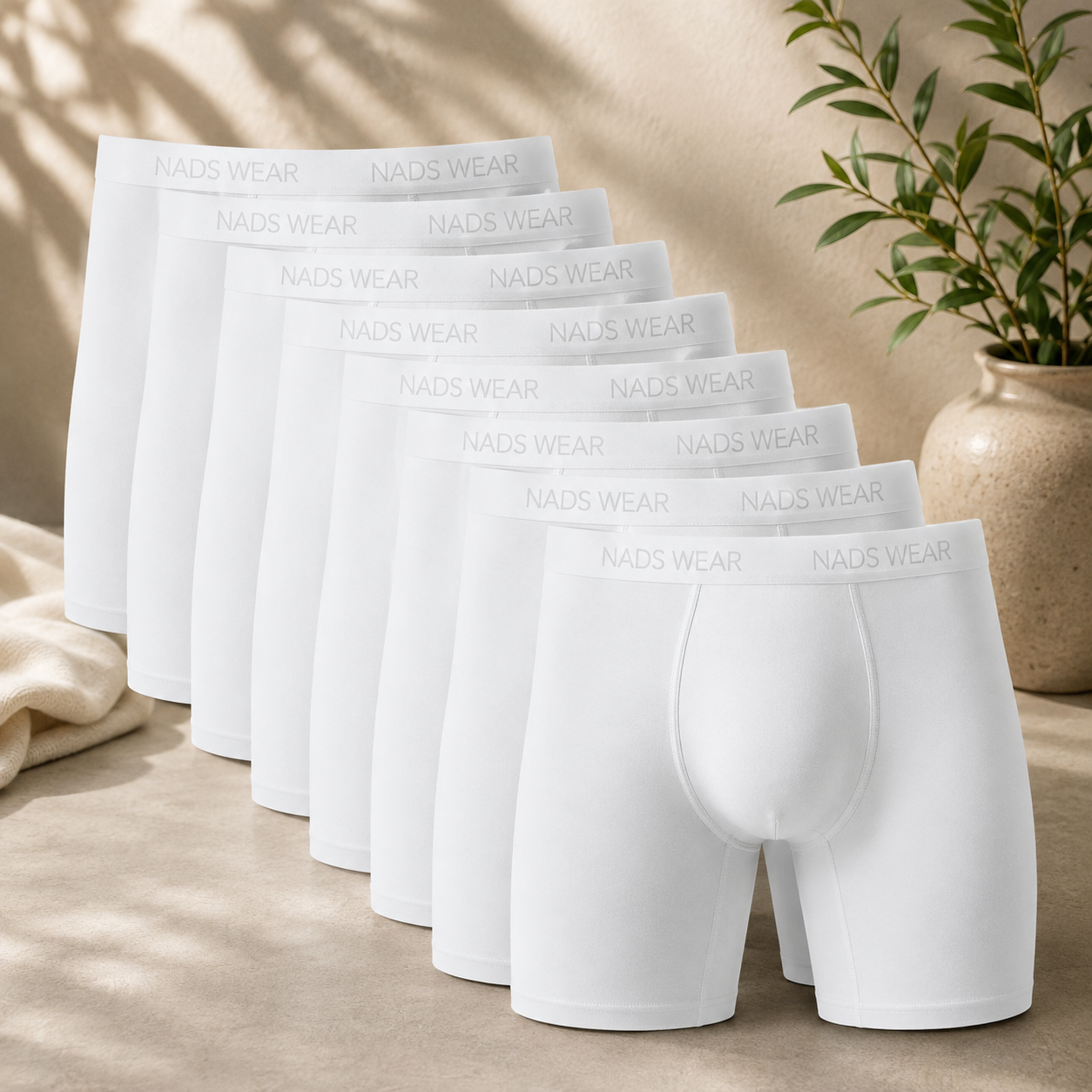 Comfort Fit Organic Cotton Compression Boxer Brief