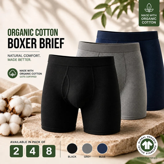 Organic Cotton Boxer Brief