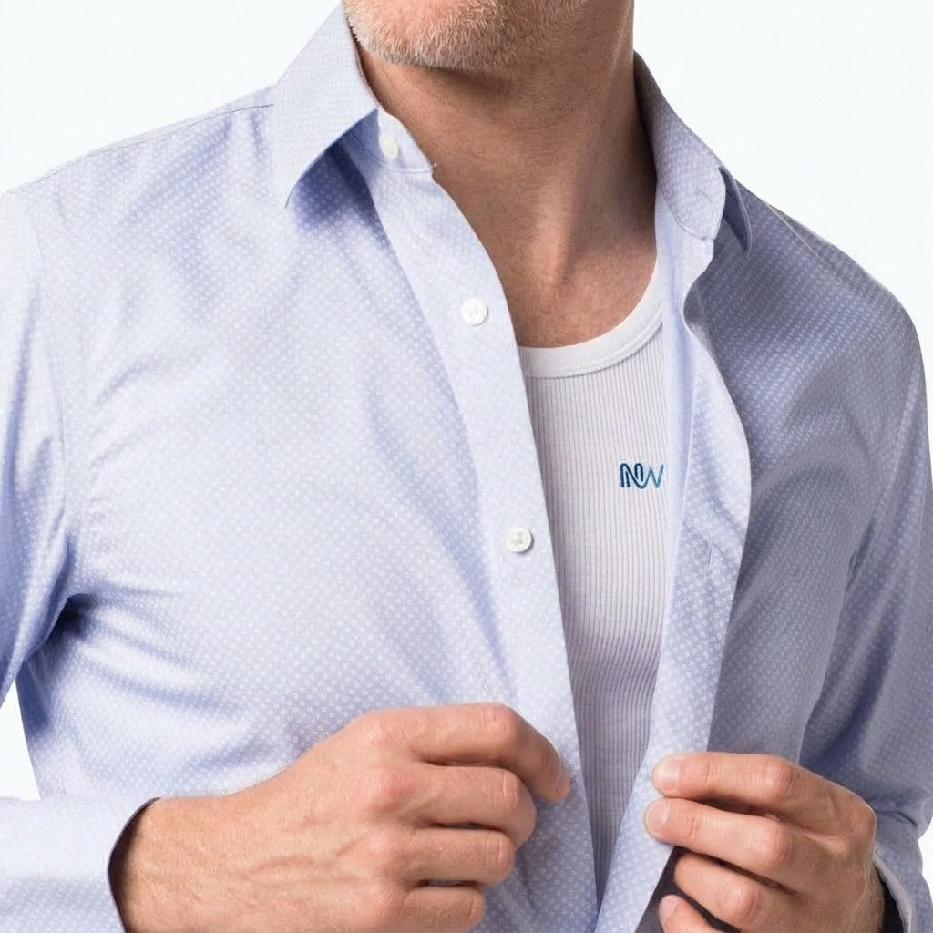Organic Cotton Tank Top for Men– Sleeveless Undershirt Vest
