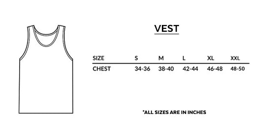 Organic Cotton Tank Top for Men– Sleeveless Undershirt Vest